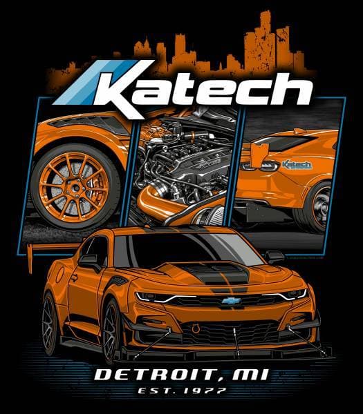 Katech Gen 6 Camaro Limited Edition Graphic Tee Shirt 