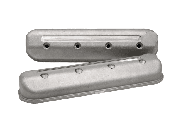 Katech Gen 3 & 4 Cast Aluminum Valve Covers | Dry Sump Slotted