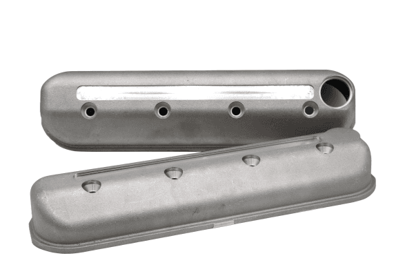 Katech Gen 3 & 4 Cast Aluminum Valve Covers | Wet Sump Slotted