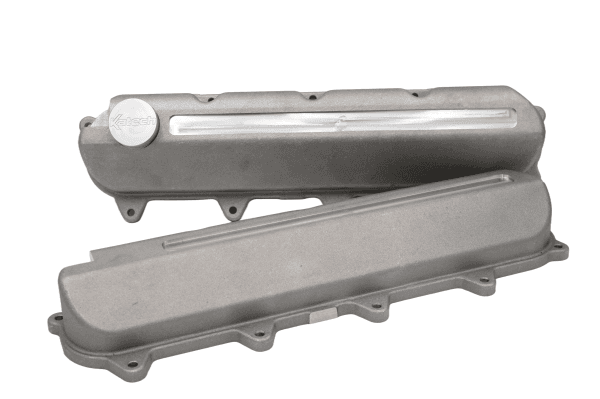 Katech Gen 5 Cast Aluminum Valve Covers | Wet Sump Slotted