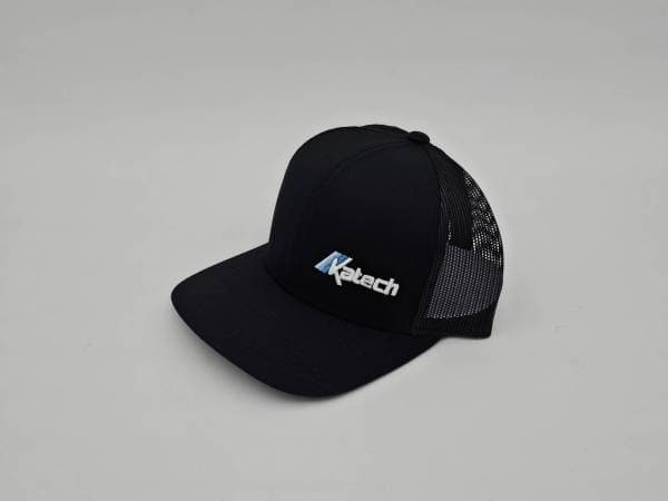 Katech Snapback Trucker Style Black Hat 