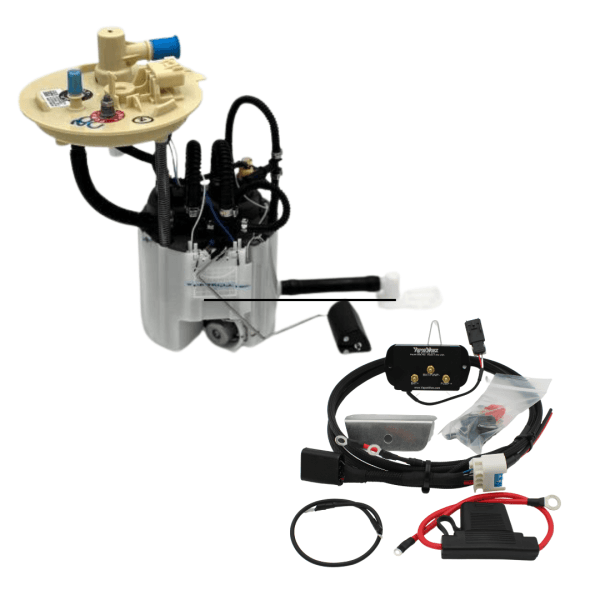 Katech 2016+ Gen 6 Camaro/CTS-V3 Dual Fuel Pump Module Kit with Harness and Controller.