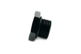 -6AN ORB Plug, Black