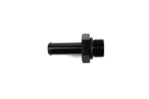 -6AN ORB To 5/16" Hose Barb, Black